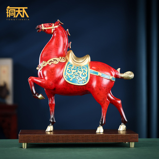 马到成功摆件唐马工艺品马上有钱老板领导办公室书房公司开业礼品
