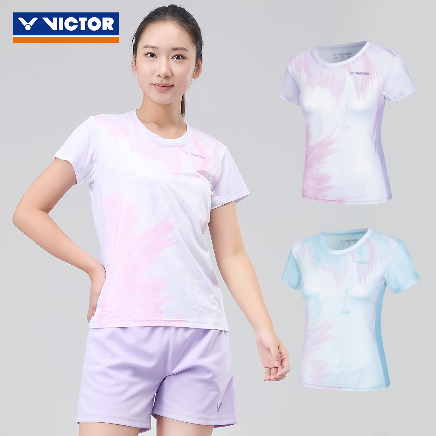 2026新款victor胜利羽毛球服女图片