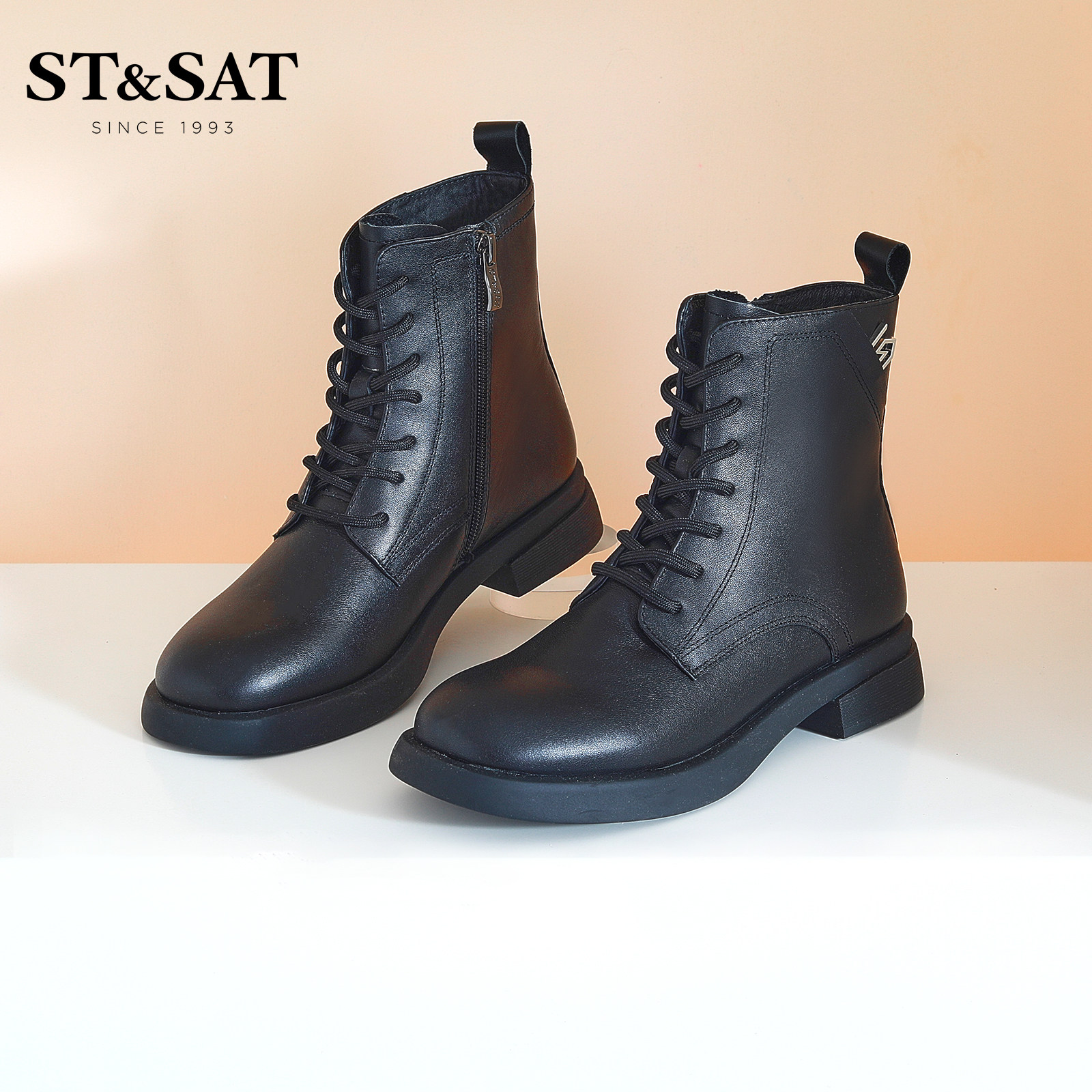 复古马丁靴工装短靴星期六