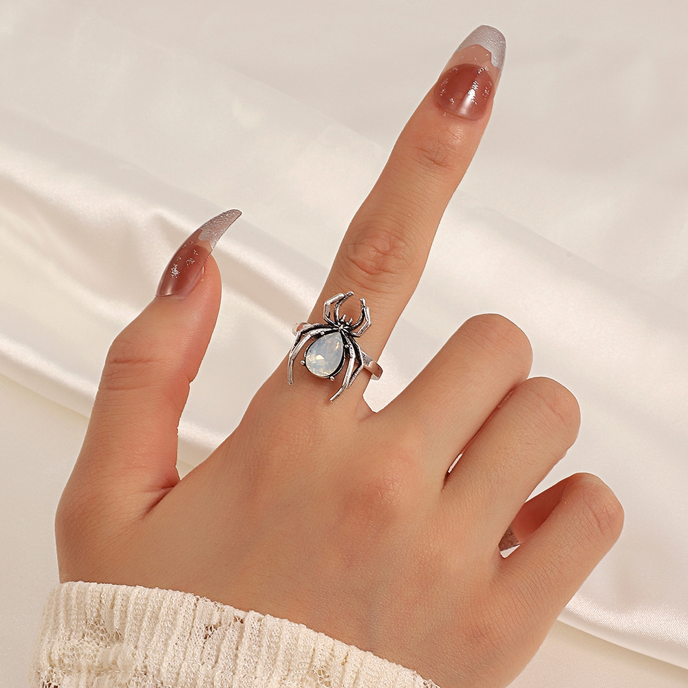 欧美复古蜘蛛戒指women's Retro Spider Rings index finger ring 饰品/流行首饰/时尚饰品新 戒指/指环 原图主图