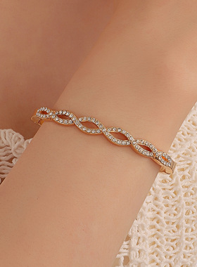 New Fashion Diamond Bracelet, Popular Weaving Bracelet 手镯