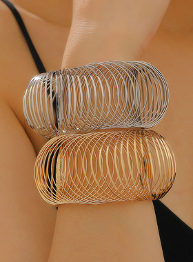 New Fashionable Round Bracelet Stretch bangle Exaggerated 饰