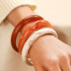 手镯 Retro Women Bracelet Best Acrylic bangle Round friend