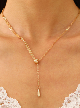 New cool necklace with feminine temperament, collarbone 项链