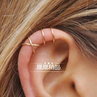 Ear Women pcs Stud Clip Earrings male jewelry set clip