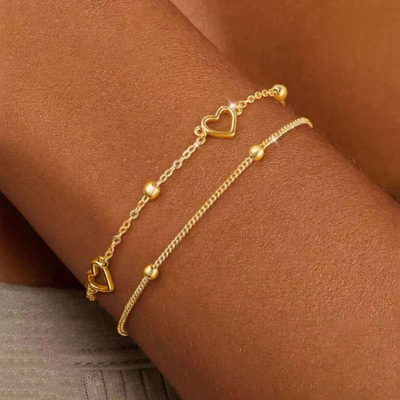 New Love Bracelet for Women with Double layered Temperament