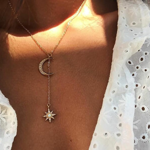 New fashion personality retro women's necklace欧美复古女项链