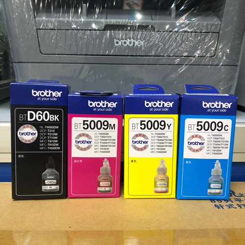 兄弟原装正品D60BK5009CMY墨水