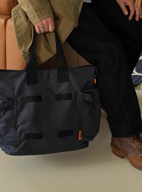 MYBRANDORIGINAL 时尚高级托特包大容量通勤斜挎手提包15L M23-6