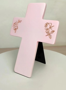 十字架摆件装饰摆件树脂工艺品摆件