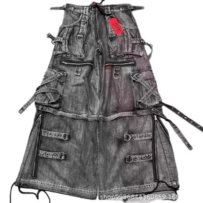 y2k jeans streetwear denims pants fashion trousers潮流个性