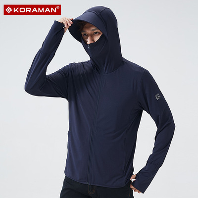 women's jacket sun protection Men's coat防晒衣男女upf50+帽檐