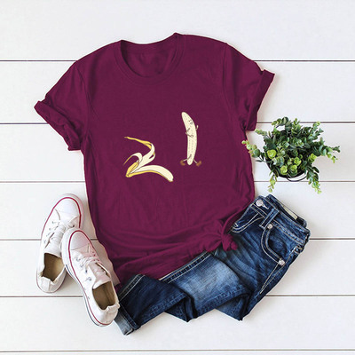 纯棉宽松休闲t恤女Summer women cotton Harajuku ladies Tshirts