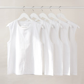 Plain Basic Tank Men Top Women Vest Couple新疆纯棉230g重磅