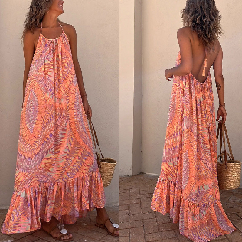 new dress women elegant ladies vestidos新款欧美休闲气质长裙图片