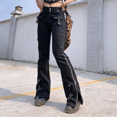fashion women jeans sexy low rise denim pants新款欧美高街