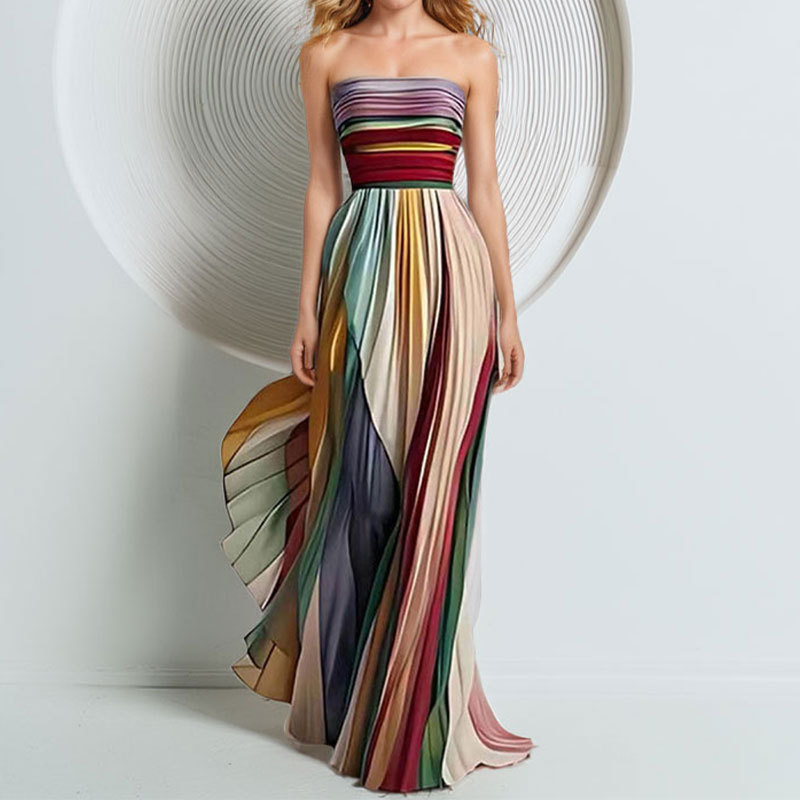 summer dress women elegant ladies vestidos2026新款 欧美 性感图片