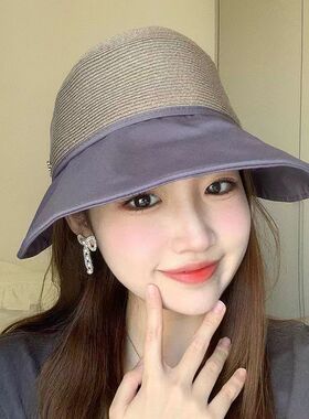 summer hat anti-uv sun hats wide brim cap遮阳帽防晒大帽檐