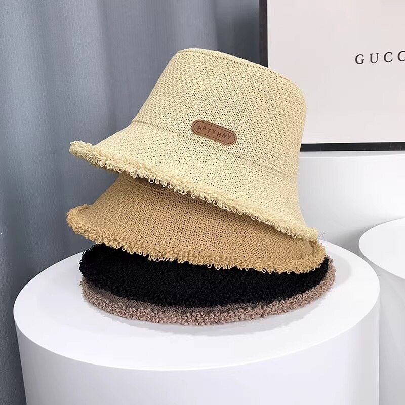 summer hat anti-uv sun hats wide brim cap防晒帽子渔夫帽