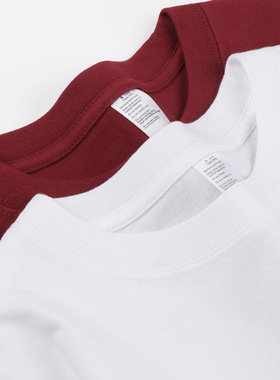 Basic Cotton TShirt Long Sleeve Tee Tops美式250g重磅复古酒