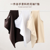 Plain Couple美式 Tank Women Men Vest Top Basic 230g重磅纯棉