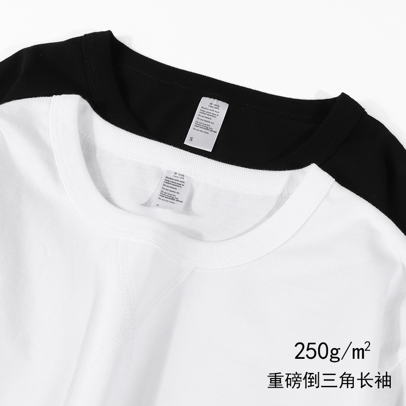 Men T-shirt Solid Color Women Short Sleeve High Quality250g
