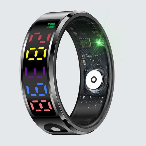 smart ring man women health monitor charging case智能戒指