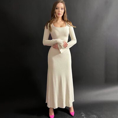 elegant women's dress vintage ladies fashion dress clothes女