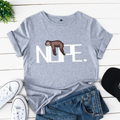 tshirt Women Ladies 5XL tops shirts Cotton 纯棉T恤S Summer