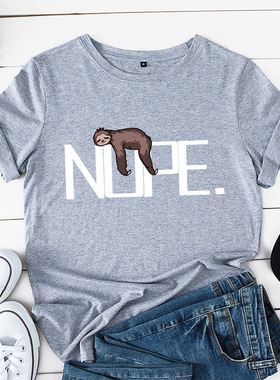 纯棉T恤S-5XL Cotton tshirt Women Summer t-shirts Ladies tops