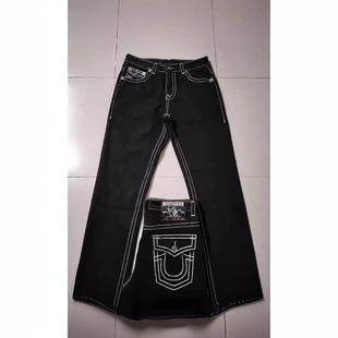 y2k baggy jeans women trendy casual lady denim pants女牛仔裤