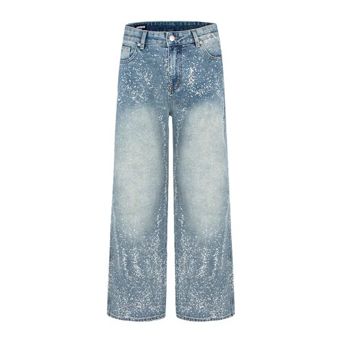 y2k jeans stylish denim pants streetwear trousers批发街头