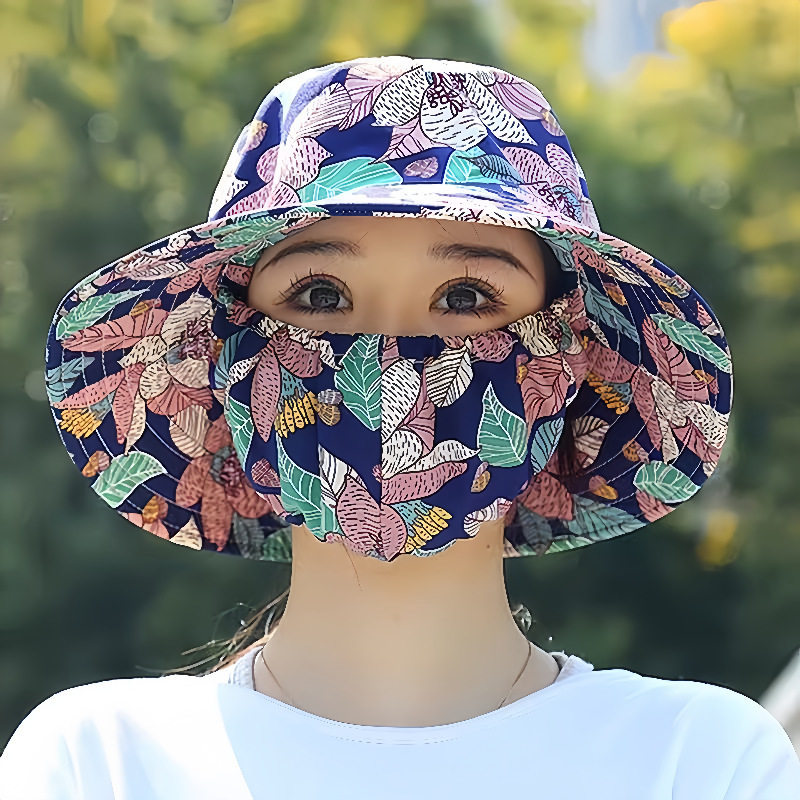 summer hat anti-uv sun hats wide brim cap新款遮阳帽子采茶帽