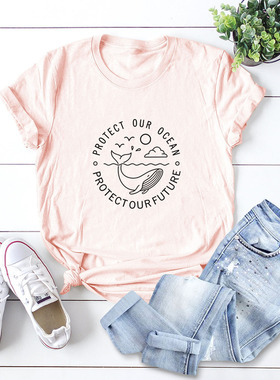 Women Funny T Shirt Cute print Cartoon female Summer tShirts