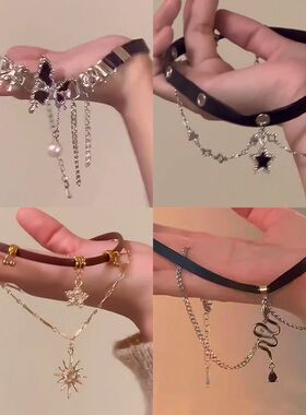 Necklace Women Choker Necklace Star Pendant项链Jewelry Chain