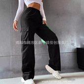 Baggy Pant Joggers Female Womens Chic Pants Elastic Trousers