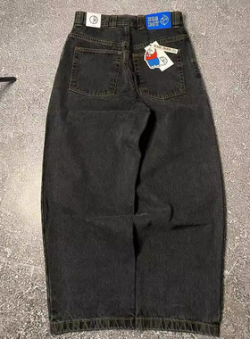 y2k baggy jeans women trendy casual lady denim pants女牛仔裤