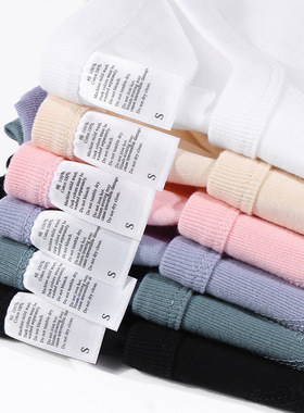 Men T-shirt Solid Color Women Short Sleeve High Quality250g