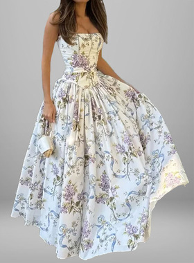 women dress ladies fashion dresses2026新款气质优雅时尚大摆