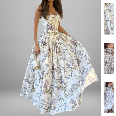 women dress ladies fashion dresses2026新款气质优雅时尚大摆