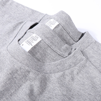 Quality Tshirt for Women Man t-shirt男女美式250g重磅灰色t恤