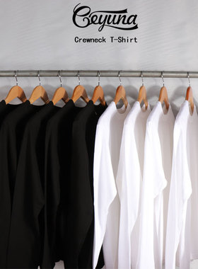 high quality men plain tshirt women basic t-shirt230g日系