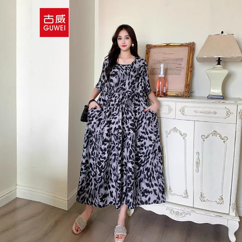 summer dress women casual loose elegant beach lady vestidos