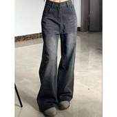 女宽松High Denim Waist 高腰牛仔裤 Womens Jeans Trousers loose