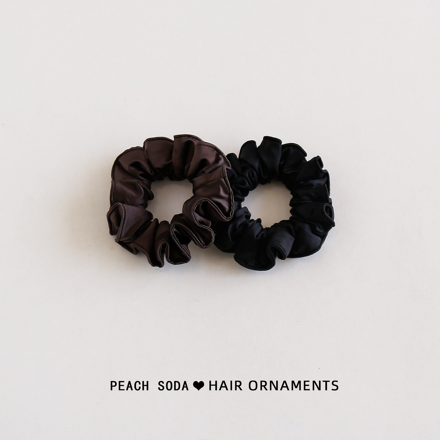 法式头绳缎面小肠发圈