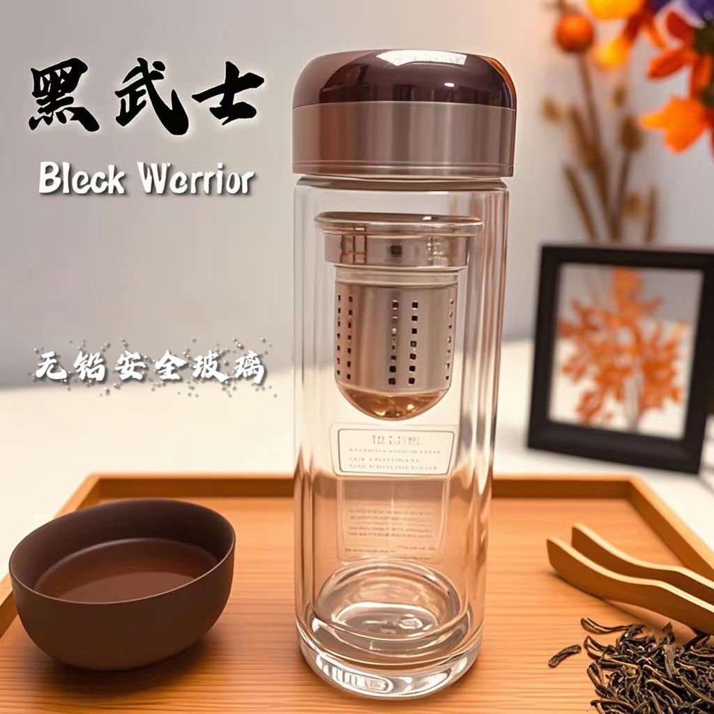 双层隔热防烫无铅玻璃手工烧制