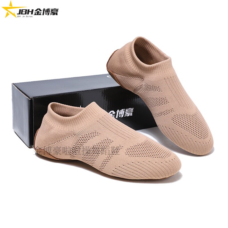 啦啦操训练比赛鞋2026新款现代舞啦啦队鞋软底儿童舞蹈鞋形体舞鞋