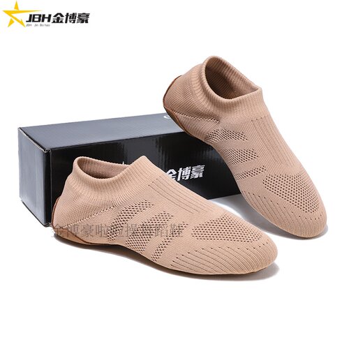 啦啦操训练比赛鞋软底形体舞鞋