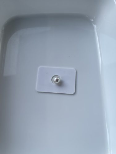 真科研ss一级证书 9.0mm真多麻裸珠，珠层0.8mm 正圆无暇镜面极光