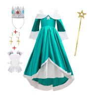 Princess Rosetta's cosplay dress, MARIO Peach's cosplay dress, girl Mario's birthday dress thumbnail 5